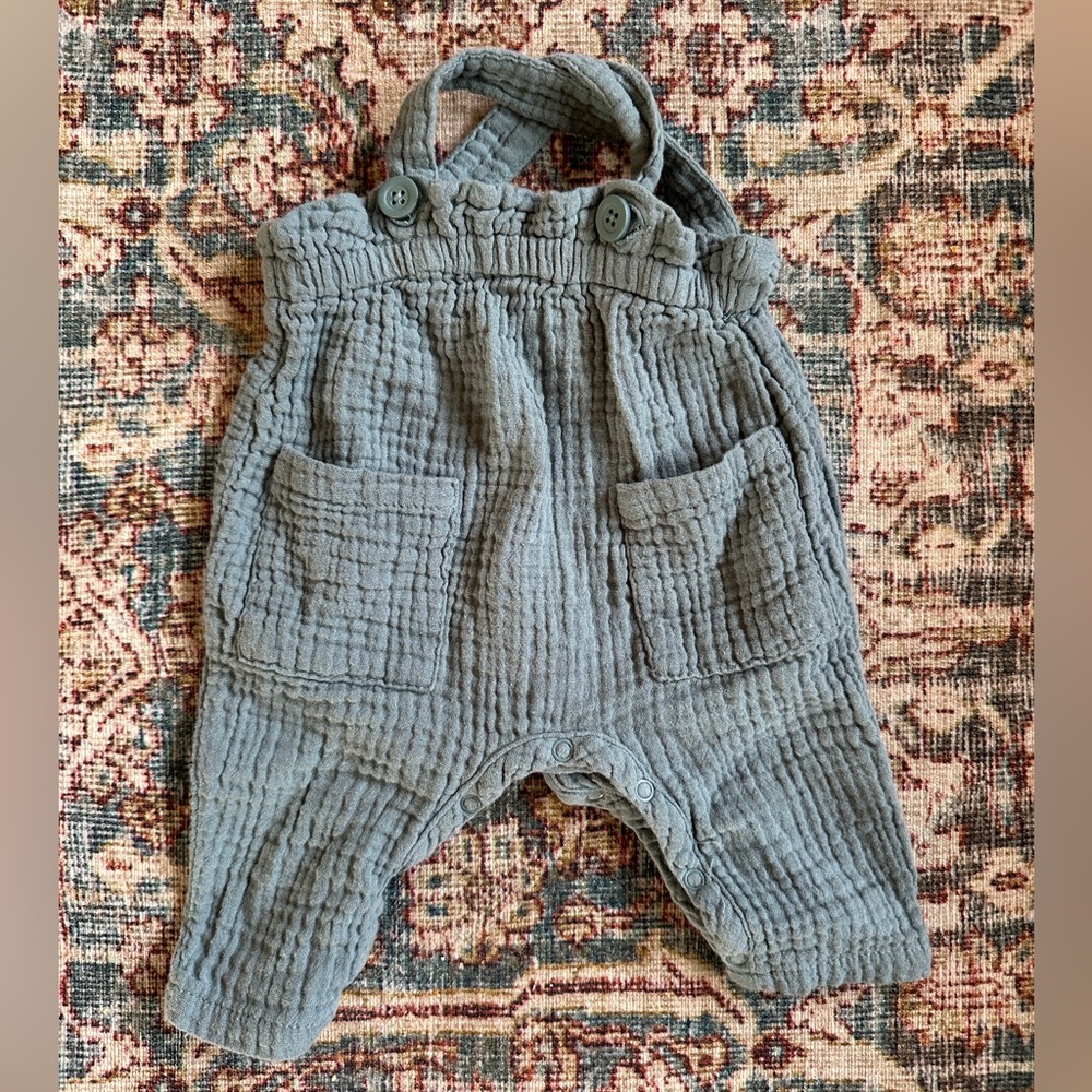 Grayson Mini overalls in Newborn